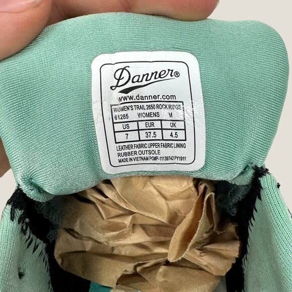 Danner Women’s Trail 2650 Rock Ridge Hiking Shoes - Size 7 - Picture 6 of 6